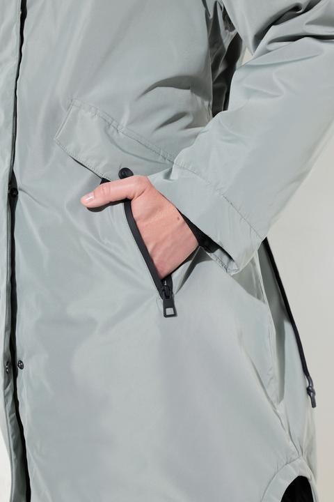 Produktbild Laurasøn Lange Funktionsjacke, Kapuze, 2-Wege-Zipper (XXL)