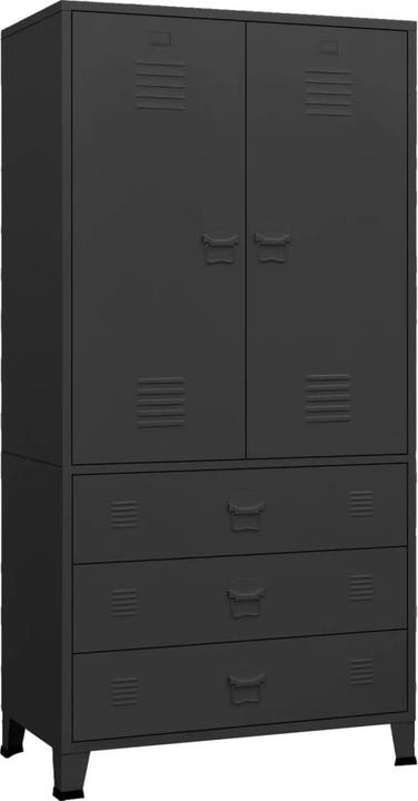vidaXL Kleiderschrank (90 x 50 x 180 cm)