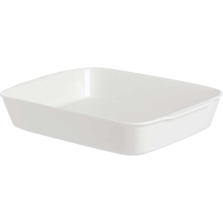 La Porcellana Bianca Anghiari Auflaufform - Weiss 23 x 18 cm, Auflaufform, Weiss