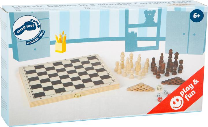 Produktbild small foot Spieleklassiker im Koffer