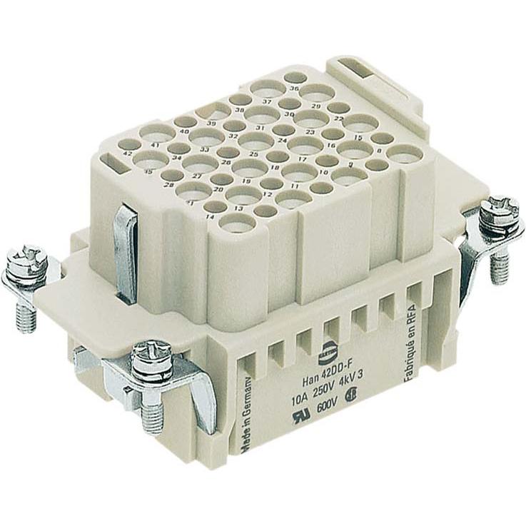 Harting Inserto del connettore a spina, Cavo + Spina elettrica, Grigio