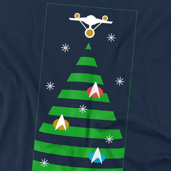Immagine prodotto Star Trek: The Original Series Maglietta Albero di Natale Uomo (XL)