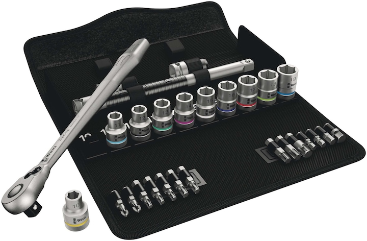 Productafbeelding Wera Dopsleutelset metrisch 1/ (11 mm, 17 mm, 19 mm, 12 mm, 15 mm, 14 mm, 16 mm, 13 mm, 18 mm, 10 mm)
