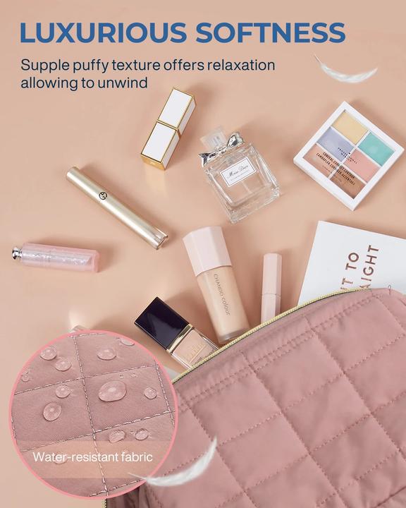 Produktbild Only-Bags.Store Kosmetiktasche Make-up Organizer Breite Öffnung Tasche Reise Wesentliche Toilettenartikel Zubehör