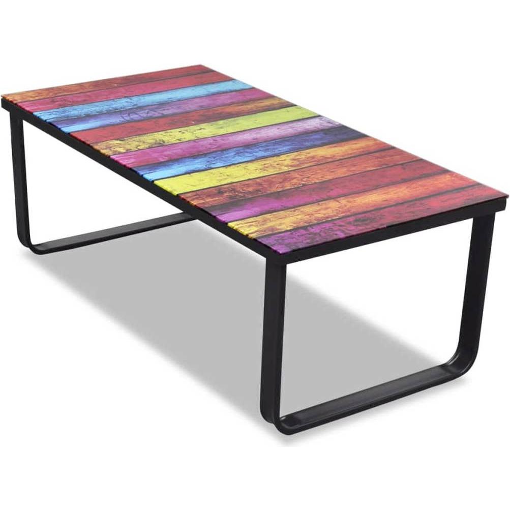 VidaXL, Couchtisch + Beistelltisch, Reece (90 x 45 x 32 cm)