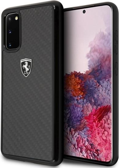 Actual product image Ferrari Carbon Fibre Case (Samsung Galaxy S20)