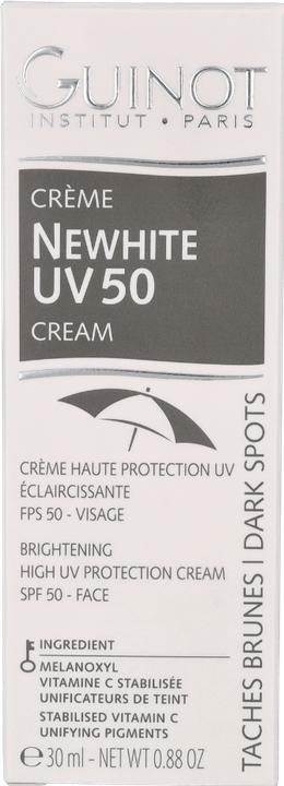 Actual product image Guinot Newhite Brightening UV Shield SPF50 30ml (Sun cream face, SPF 50+, 30 ml, 30 g)
