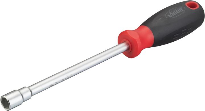 Image du produit Vigor Tournevis hexagonal à douille ∙ V4223 ∙ Profil extérieur hexagonal ∙ 10 mm (Hexagone externe)