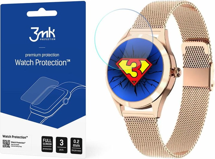 Actual product image 3MK Watch Protection v. ARC+ do KingWear KW10