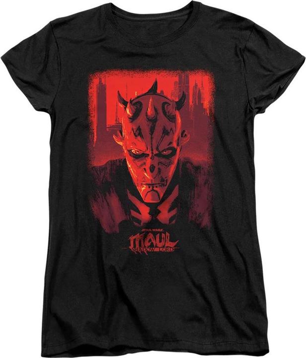 Produktbild Star Wars Red City Poster TShirt (M)