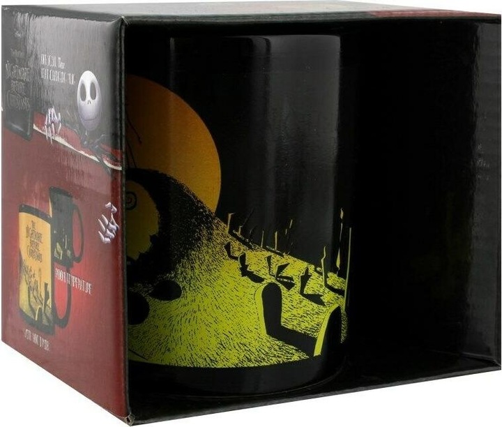 Actual product image Dick Smith Mug With Colour Change Graveyard Scene (315 ml)