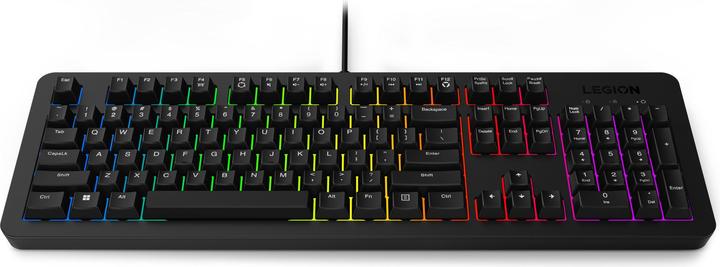 Actual product image Lenovo Computer keyboard Legion KM310 RGB | Gaming Keyboard and Mouse Set | Wired | US English | Bla (US, Cable)
