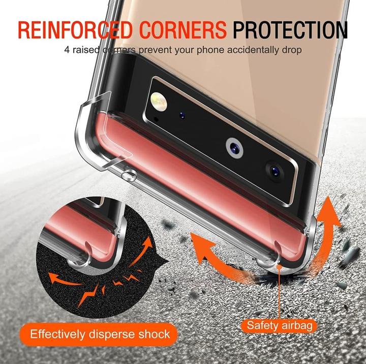 Actual product image Screenguard Crystal Soft Airbag (Google Pixel 6)