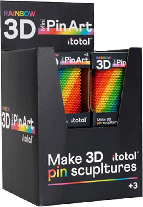 Immagine prodotto i-Total PinArt Colori arcobaleno Crea la tua stampa 3D