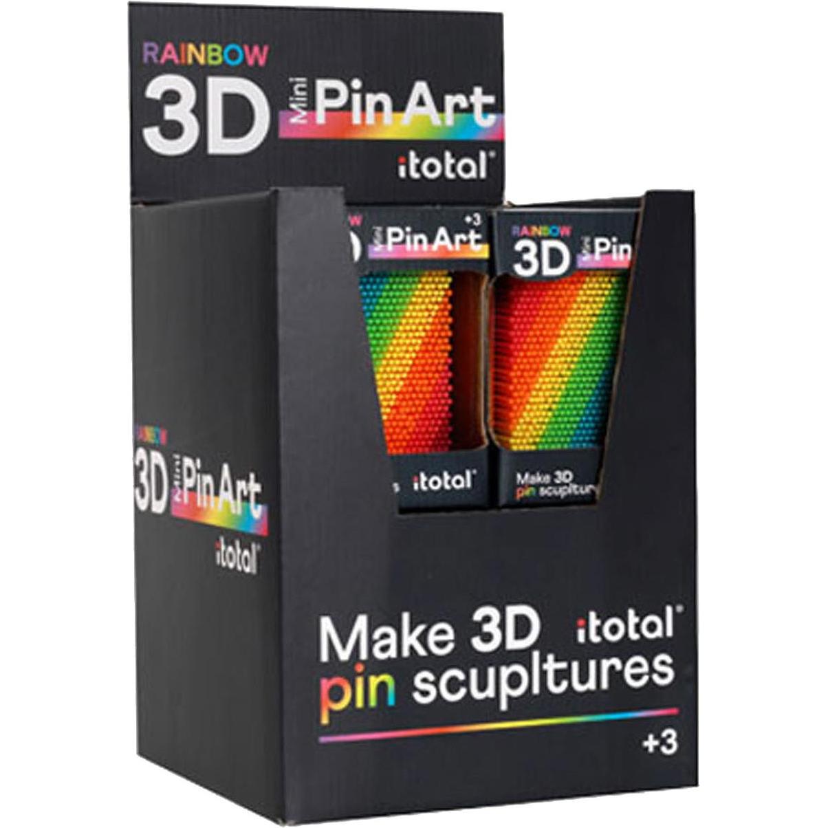 Thumbnail - i-Total PinArt Regenbogenfarben Erstellen Sie Ihren eigenen 3D-Druck