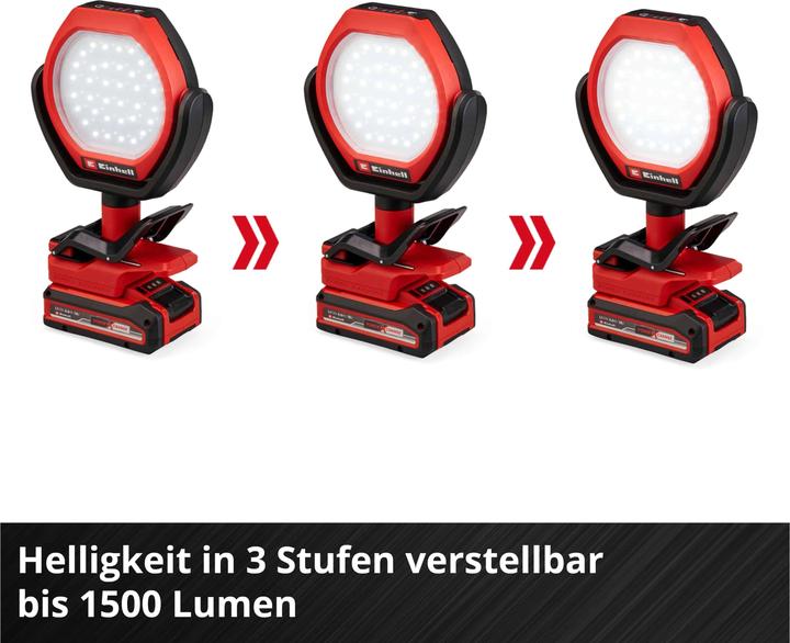 Actual product image Einhell 2320120 GC-OL 18/1500 Li-Solo Arbeitsleuchte 1500 lm 0.46 kg (1500 lm)