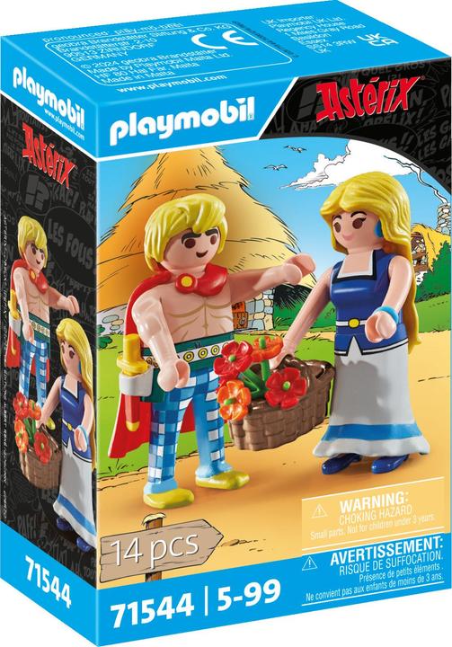 Immagine prodotto Playmobil Asterix: Tragicomix e Falbala (71544, Playmobil Asterix)