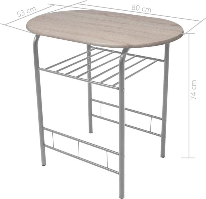 Actual product image VidaXL Tjark (80 x 53 x 74 cm)