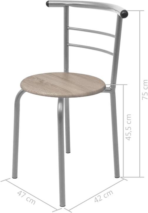 Actual product image VidaXL Tjark (80 x 53 x 74 cm)