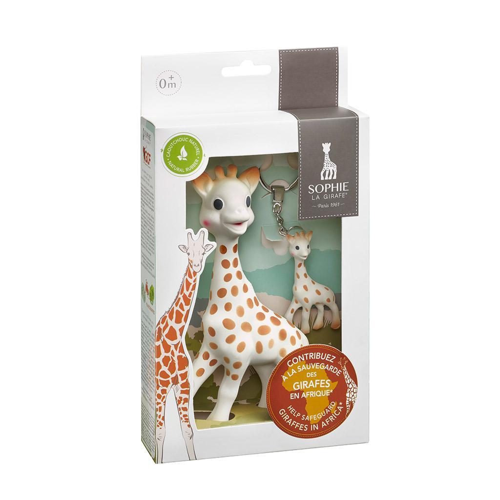 Thumbnail - Vulli, Babyrassel, Geschenkset SAVE THE GIRAFFES, 516514