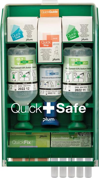 Produktbild Plum Erste-Hilfe-Station QuickSafe Box Complete (Erste Hilfe Set Zubehör)