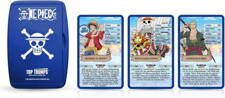 Actual product image Winning Moves Top Trumps One Piece Collectables, card game, from 2 players, from 8 years (DE edition) (German, 2 Players)