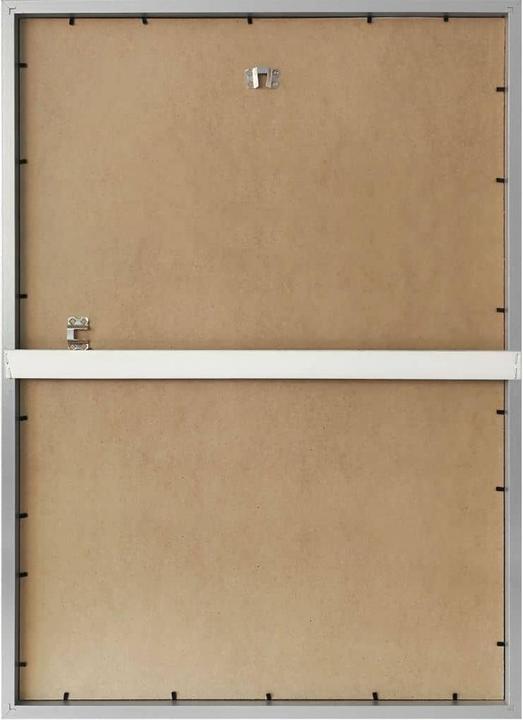 Produktbild Trenddeko Bilderrahmen aus Holz - silber (40 x 50 cm)