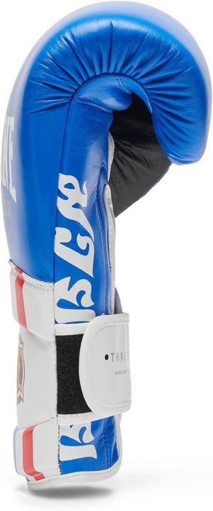 Actual product image Leone Boxhandschuhe Thai Style GN114 Blau (12 OZ, One size)