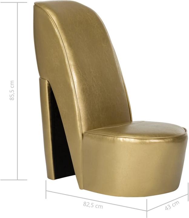 Produktbild vidaXL Stöckelschuh Stuhl