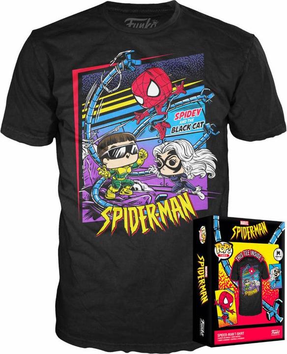 Immagine prodotto Funko Maglietta Marvel Boxed Tee Spidey Cat Doc Taglia S (S)