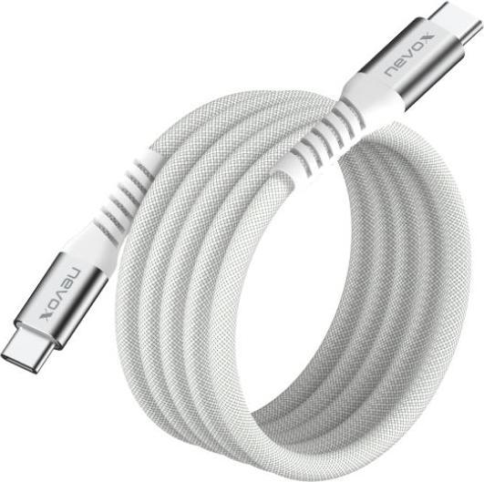 Image du produit Nevox 1M - USB-C zu USB-C 2.0 Kabel 48V/5A (1 m, USB 2.0, 240 W)