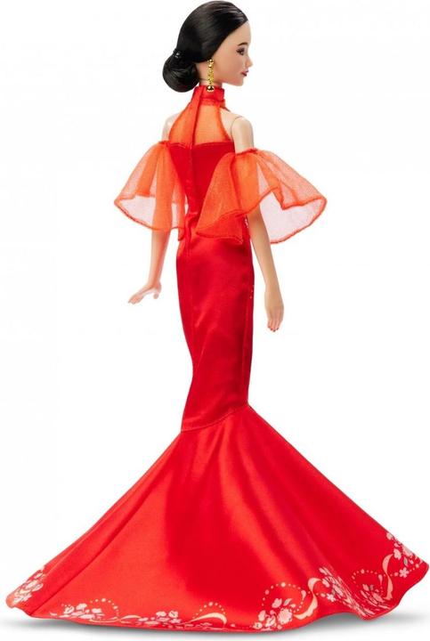Productafbeelding Mattel Barbie Signature Lunar New Year mit Qipao und goldenen Accessories