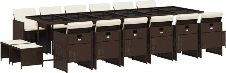 Braun, Creme, Schwarz