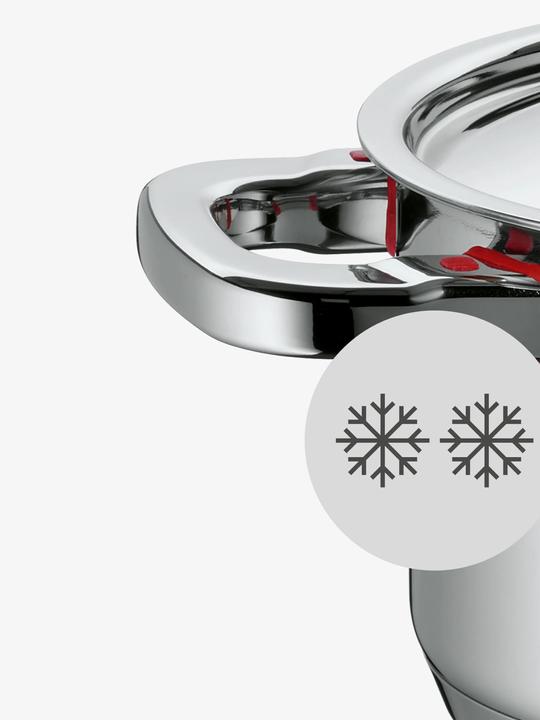 Image du produit WMF Fleischtopf PREMIUM ONE silberfarben (24 cm, Casserole, Acier inoxydable)