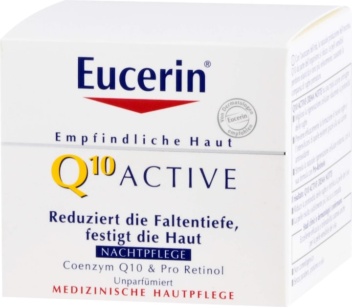 Immagine prodotto Eucerin Q10 Active (50 ml, Crema notte, Fino a SPF 10)