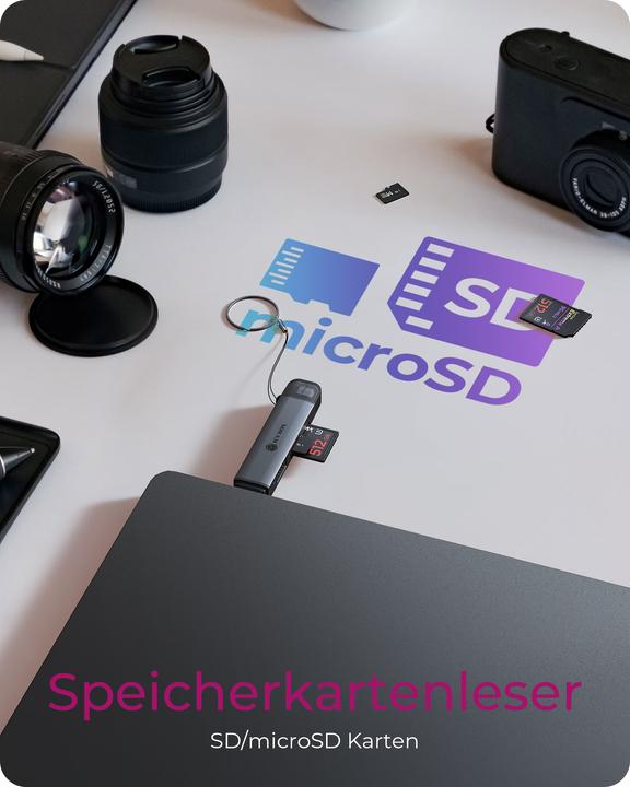 Actual product image Icy Box IB-CR203-CU3 (USB-C 3.2 Gen 1)