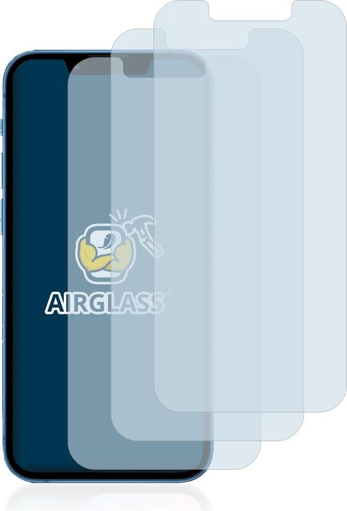 Produktbild BROTECT AirGlass Panzerglasfolie (3 Stück, Apple iPhone 13 mini)