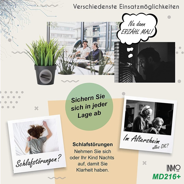 Produktbild Inmo Diktiergerät mit Stimmenaktivierung