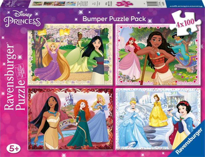 Ravensburger 4 100 Piece Puzzle - Disney Princess (100 Teile)