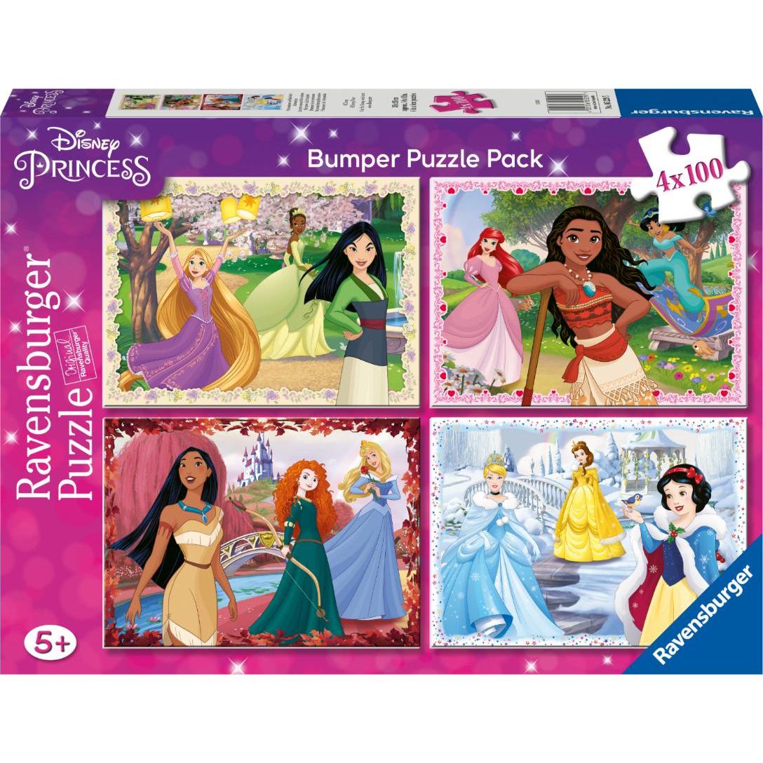 Ravensburger 4 100 Piece Puzzle - Disney Princess (400 Teile)