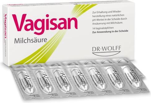 Produktbild Vagisan Milchsäurezäpfchen, 14 St. Zäpfchen (Intimwaschlotion)