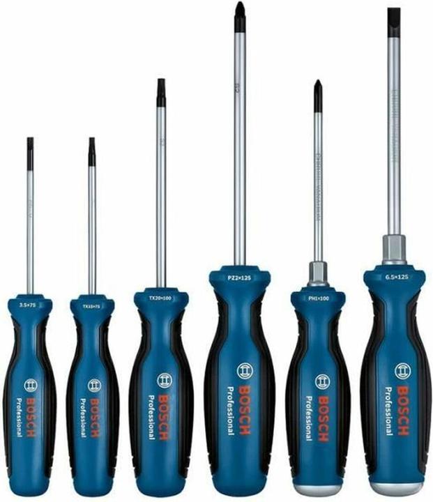 Actual product image Bosch Professional Screwdriver (Phillipps cross recess (PH), Pozidriv cross recess (PZ), Port, T-section)