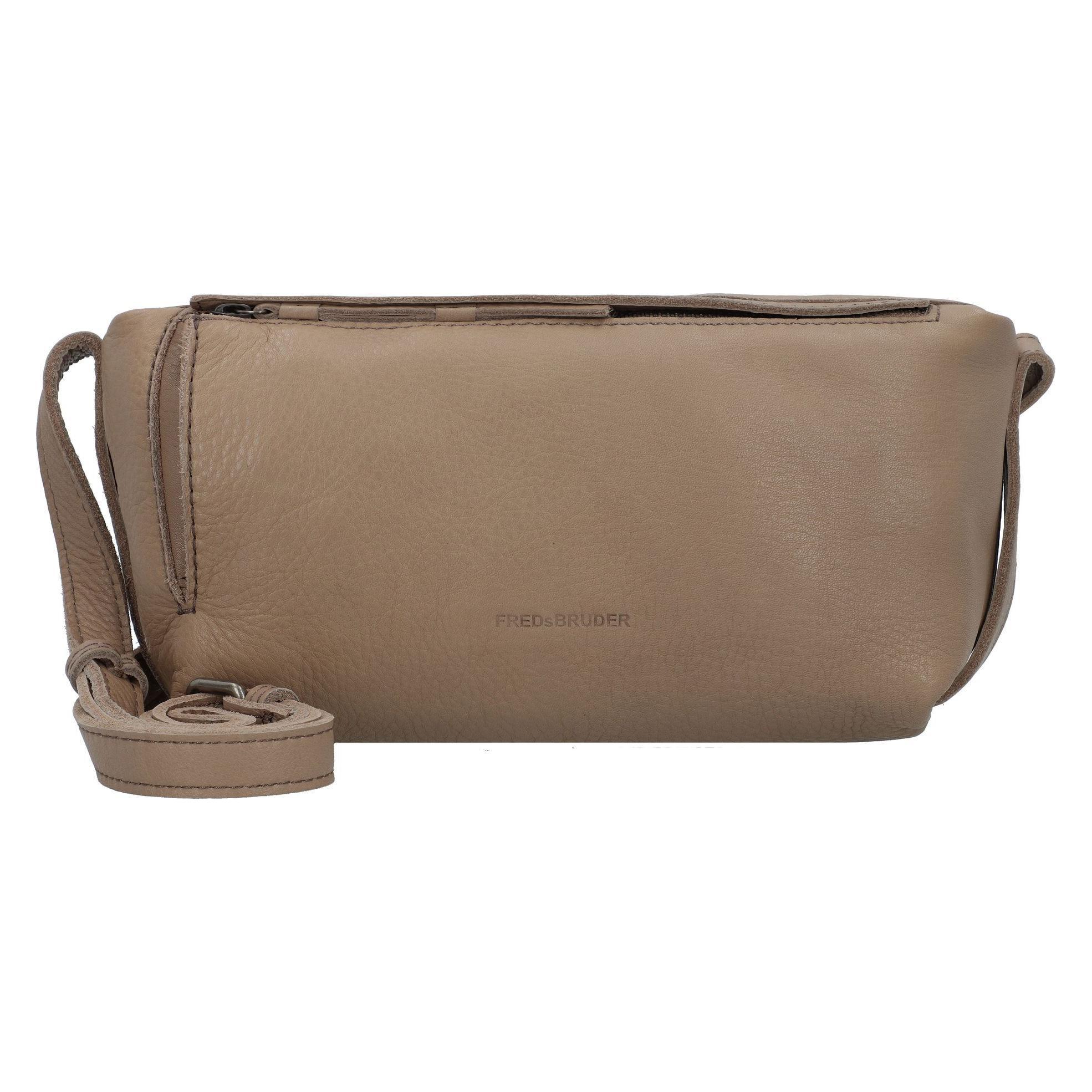 FredsBruder, Damen, Handtasche, Leia Umhängetasche Leder 30 Cm, Braun