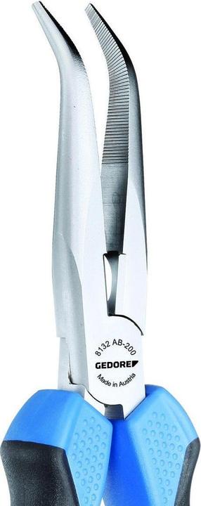 Produktbild Gedore 8132 AB-200 JC Flachrundzange 200 mm 2K-Griff (200 mm)