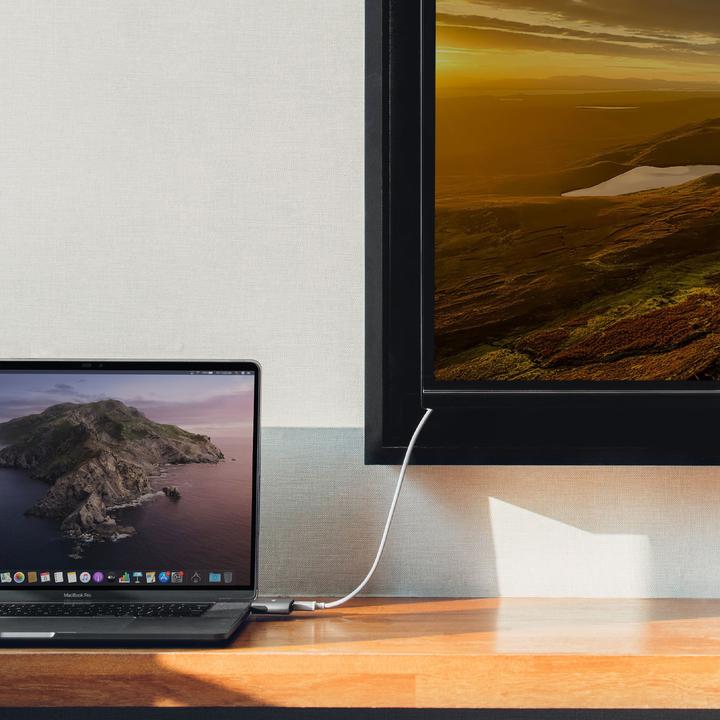 Immagine prodotto Moshi Adattatore compatto da USB-C a HDMI con HDR e ricarica tramite USB PD - Grigio Titanio (0.14 m)