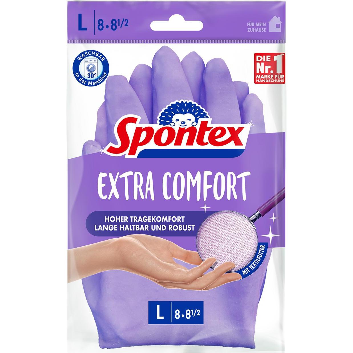 Spontex, Schutzhandschuhe, Extra Comfort (L)