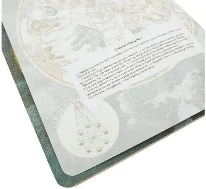 Image du produit Paperblanks Cahiers - Planisphère Céleste - A4 - Ligné (A4, À rayures, Couverture rigide)