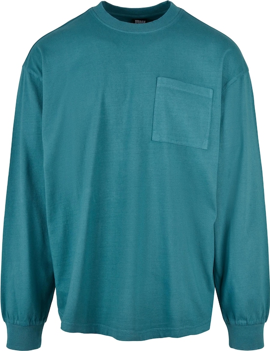 Actual product image Urban Classics Pigment Dyed Pocket Longsleeve Men (S)