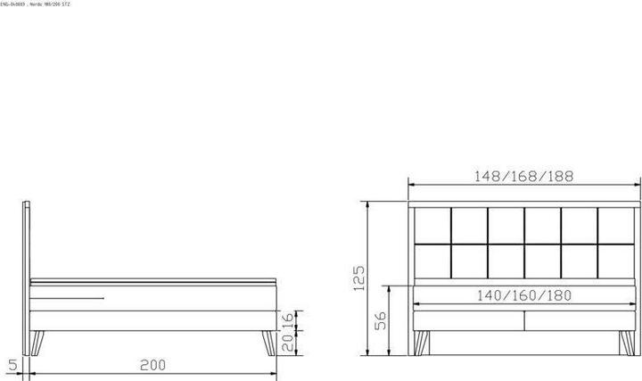 Produktbild Hasena Nordic (140 x 200 cm)