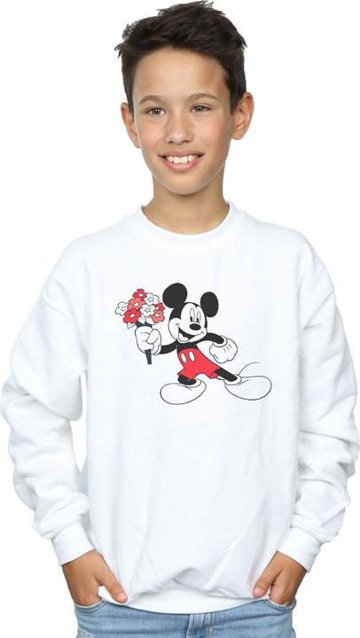 Produktbild Disney Mickey Mouse Flowers Sweatshirt Jungen (140, 146)